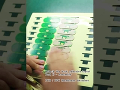 Przymocować warstwę kleju z tyłu (część I)