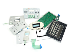 Aluminiowy przełącznik membranowy Backer Pet ze złączem żeńskim