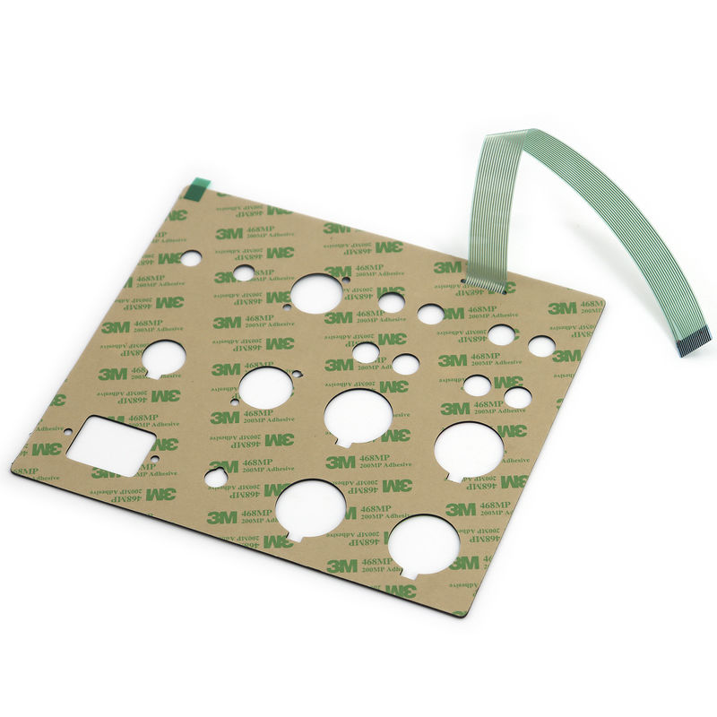 Metalowy przełącznik membranowy PMMA 1,27 mm przemysłowy wielokolorowy
